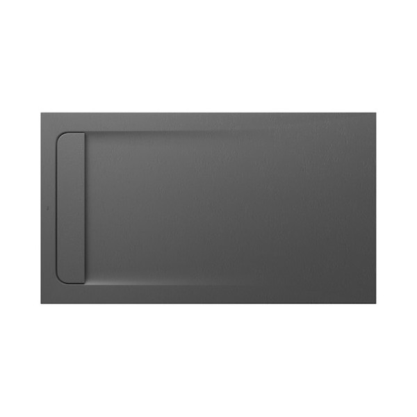 Roca Aquos brodzik prostokątny kompozytowy 80x140 cm szary łupek AP60157832001200