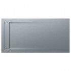 Roca Aquos brodzik prostokątny kompozytowy 80x160 cm szary cement AP60164032001300
