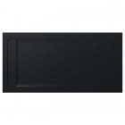 Roca Aquos brodzik prostokątny kompozytowy 80x160 cm czarny AP60164032001400