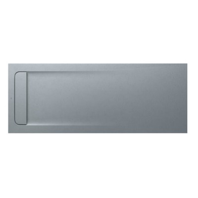 Roca Aquos brodzik prostokątny kompozytowy 80x180 cm szary cement AP60170832001300