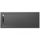 Roca Aquos brodzik prostokątny kompozytowy 80x200 cm szary łupek AP6017D032001200