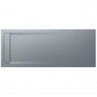Roca Aquos brodzik prostokątny kompozytowy 80x200 cm szary cement AP6017D032001300