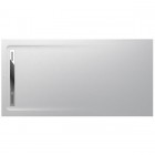 Roca Aquos brodzik prostokątny kompozytowy 100x200 cm złamana biel AP6017D03E801090