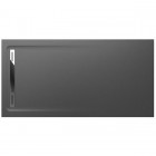 Roca Aquos brodzik prostokątny kompozytowy 100x200 cm szary łupek AP6017D03E801200