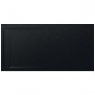 Roca Aquos brodzik prostokątny kompozytowy 100x200 cm czarny AP6017D03E801400