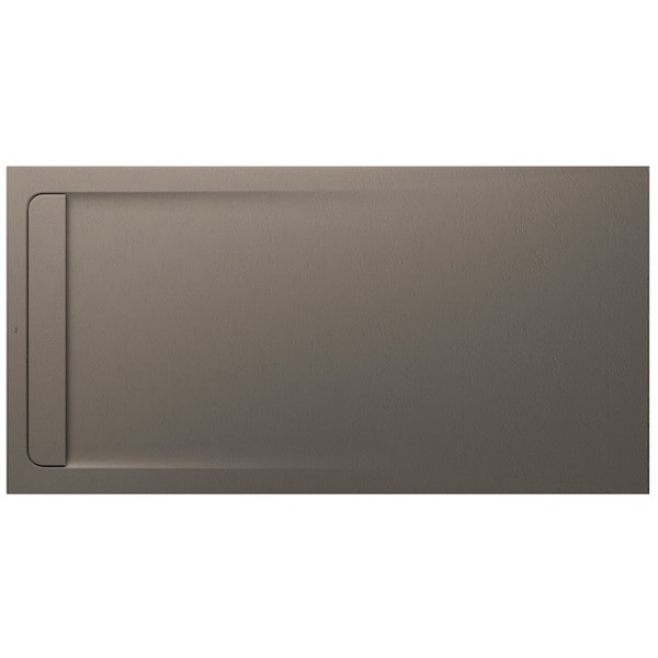 Roca Aquos brodzik prostokątny kompozytowy 100x200 cm mokka AP6017D03E801290