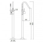 Giulini Giovanni Futuro bateria wannowa wolnostojąca