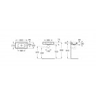 Roca Meridian Compacto umywalka ścienna 60x32 cm A32724T000