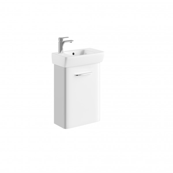 Koło Nova Pro zestaw łazienkowy 45 cm lewy biały połysk M39002000