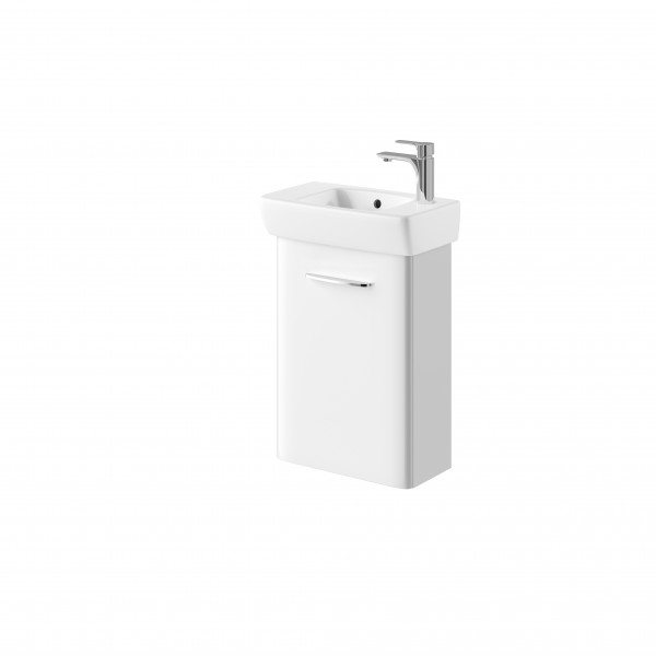 Koło Nova Pro zestaw łazienkowy 45 cm prawy biały połysk M39003000