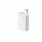 Koło Nova Pro zestaw łazienkowy 45 cm prawy biały połysk M39003000