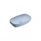 Catalano Green Lux umywalka wpuszczana 65x40 cm niebieski mat 165AGRLXAS