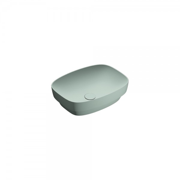 Catalano Green Lux umywalka wpuszczana 50x38 cm zielony mat 150AGRLXVS