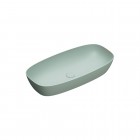 Catalano Green Lux umywalka nablatowa 80x40 cm zielony mat 180APGRLXVS