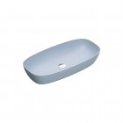 Catalano Green Lux umywalka nablatowa 80x40 cm niebieski mat 180APGRLXAS