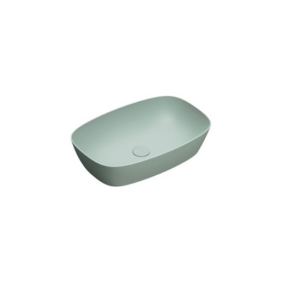 Catalano Green Lux umywalka nablatowa 60 cm zielony mat 160APGRLXVS