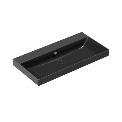 Catalano Zero umywalka 100x50 cm czarny mat 110ZPNS