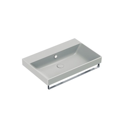Catalano Zero umywalka 75x50 cm szary mat 175ZPCS