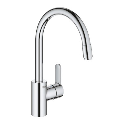 Grohe Eurostyle Cosmopolitan bateria kuchenna wysoka z wyciąganą wylewką 31126004