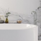 Steinberg seria 100 bateria wannowa wolnostojąca chrom 100 1166