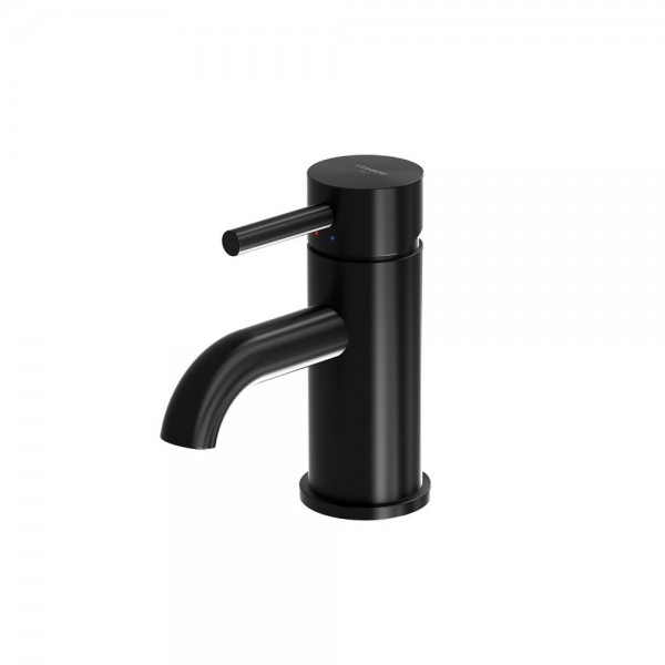 Steinberg seria 100 bateria umywalkowa bez korka automatycznego czarny mat 100 1010 S