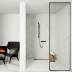 Steinberg seria 100 zestaw natryskowy 90 cm czarny mat 100 1601 S