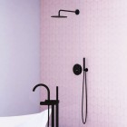 Steinberg seria 100 deszczownica śr. 25 cm czarny mat 100 1686 S