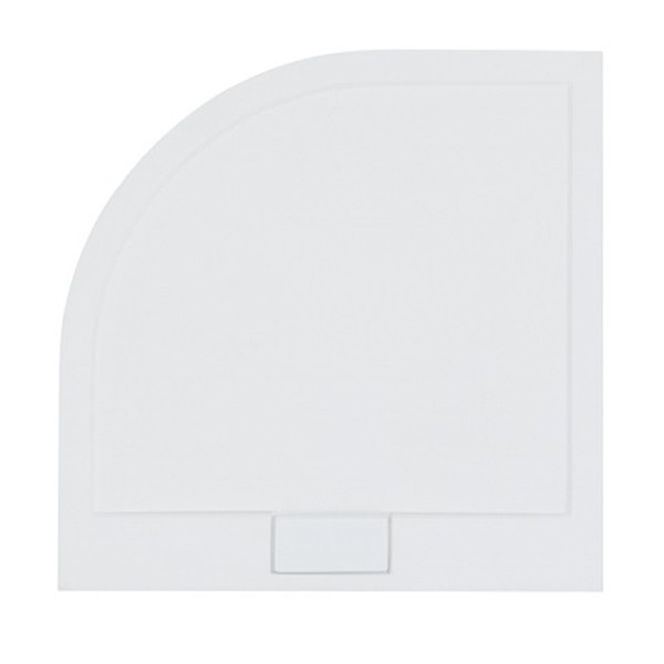 Besco Axim Ultraslim brodzik półokrągły 80x80 cm