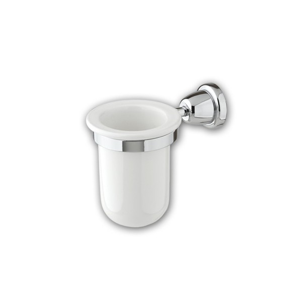 Ivab Cri kubek wiszący ceramiczny chrom CRI03/2