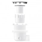 Vicario syfon brodzikowy 90 mm chrom