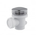 Vicario syfon brodzikowy 50 mm klik klak chrom 1012