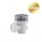 Vicario syfon brodzikowy 50 mm klik klak Złoty 1012ZŁ