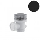 Vicario syfon brodzikowy 50 mm klik klak czarny mat 1012CZAR