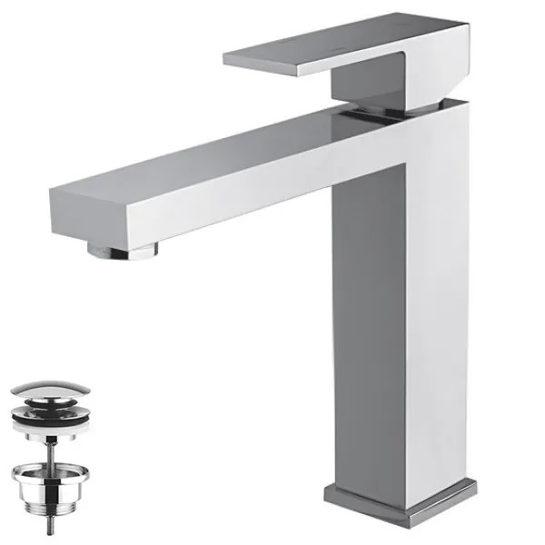 Framo Cinque bateria umywalkowa z korkiem klik klak CNQ00240/K