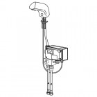 Oras Electra bateria elektroniczna umywalkowa z regulatorem temperatury zasilanie 230V 6110