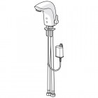 Oras Electra bateria elektroniczna umywalkowa z regulatorem temperatury zasilanie 9/12V Bluetooth® 6153FZ