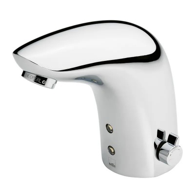 Oras Electra bateria elektroniczna umywalkowa z regulatorem temperatury zasilanie 6V Bluetooth® 6152FZ