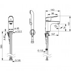 Oras Vega zestaw Bidette 1812FG