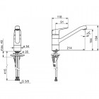 Oras Vega bateria kuchenna ECO 1820FG