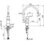 Oras Vega bateria kuchenna ECO 1838FG