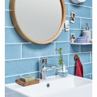 Oras Safira XL bateria umywalkowa z korkiem 1011F