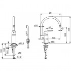 Oras Safira zestaw Bidette bez korka 1033