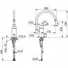 Oras Safira bateria kuchenna 1039F