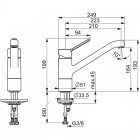 Oras Aquita bateria kuchenna 2920F