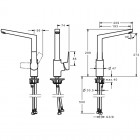 Oras Twista bateria kuchenna 3838F