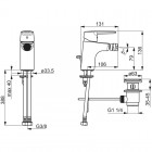 Oras Saga bateria bidetowa 3918F