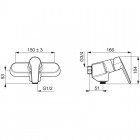 Oras Saga bateria prysznicowa 3960