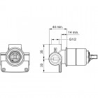 Oras korpus baterii prysznicowej 1486