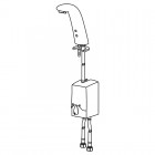 Oras La Cucina Alessi bateria elektroniczna umywalkowa z regulatorem temperatury zasilanie 6V 8527