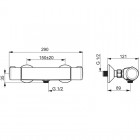 Oras Nova bateria prysznicowa termostatyczna 7460X